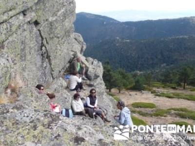 Senderismo Cueva Valiente - Pico Cueva Valiente; pasos largos senderismo